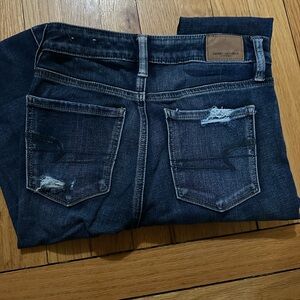 American Eagle Dark Blue Jeans